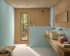 Керамическая плитка FAP Ceramiche True Color fTDY Groove Blue Matt RT 50x120 фото 13
