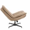 Кресло Tetchair Cosmo 25273 VT shape latte велюр, букле фото 3