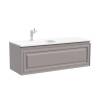 Тумба с раковиной Sancos Very левая, Doha Soft, 120x42.6