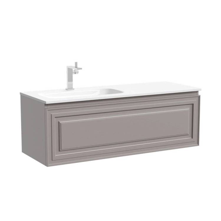 Тумба с раковиной Sancos Very левая, Doha Soft, 120x42.6