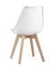 Набор из 4 стульев Stool Group Frankfurt New Y863-V seat white X4 белый фото 6