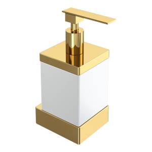 Дозатор Boheme Qubic 10727-G Gold