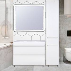 Мебель для ванной Style Line Атлантика 100 Люкс Plus, напольная, антискрейч