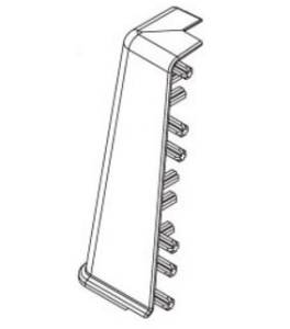 Наружный угол Ideal Деконика D85 Дуб пепельный 210