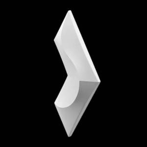 Дизайнерская панель Artpole E-0046 Coral Platinum матовый 34.8x3x15.1