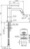 Смеситель для биде Paini Q 19CR306ESR фото 3
