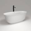 Ванна из искусственного камня Plumberia Selection SETA 170BO 170x75, белый матовый фото 4