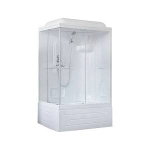 Душевая кабина Royal Bath RB 8120BP1-T R с высоким поддоном, с сиденьем