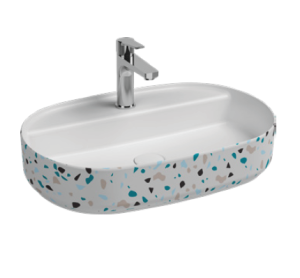 Раковина Isvea Infinity 60 10NF65060SV-2L-TRZ белый матовый, 60x40