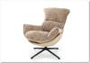 Кресло Halmar Lobster V-CH-LOBSTER-FOT-BEZOWY бежевый/черный
