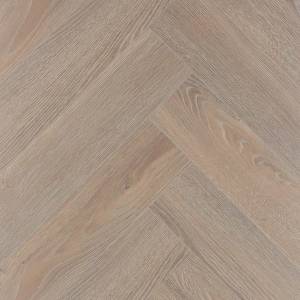 Ламинат Kronotex Herringbone 10/33 4V D6014 Дуб Эльба бежевый 665x133