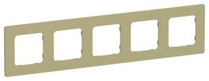 Рамка 5-постовая IEK Flite FI-M52-32-20-K26 оливковый