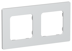 Рамка 2-постовая IEK Flite FI-M22-32-20-K36 жемчуг