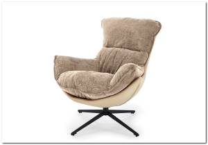 Кресло Halmar Lobster V-CH-LOBSTER-FOT-BEZOWY бежевый/черный