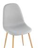 Набор из 4 стульев Stool Group Валенсия SN OS-001-V 1009-34 DUAL X4 светло-серый фото 8