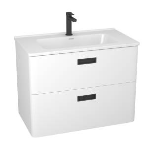 Тумба с раковиной Veneciana Tuscany 80 58064 белый матовый