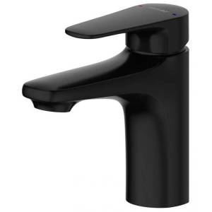 Смеситель для раковины Bravat Source Black F1173218BW-ENG черный матовый
