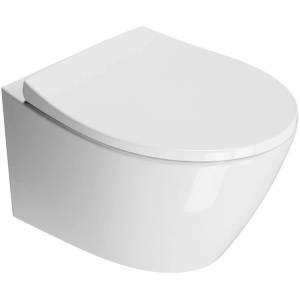 Чаша для унитаза подвесного GSI Modo 9816FR511 белая глянцевая