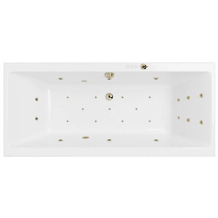 Акриловая ванна Excellent Pryzmat Slim 170x75 "ULTRA" (бронза)