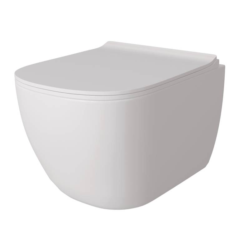 Унитаз подвесной Maretti Eleganza EN10PBM10-844 безободковый, сиденье микролифт