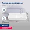 Раковина Aquanet Comfort 4 700х305мм, белый фото 2