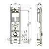 Система инсталляции для унитазов Tece Base 9400440 фото 2