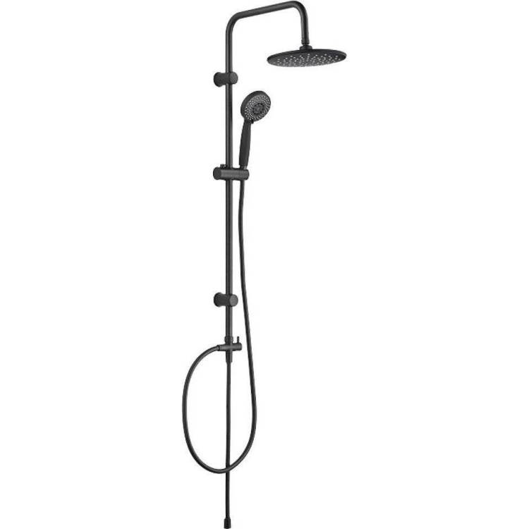 Душевая стойка Aquanet Passion AF300-70-R-B черная матовая