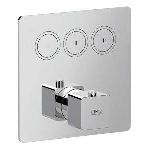 Внешняя часть смесителя Remer Absolute AU99D3KB хром