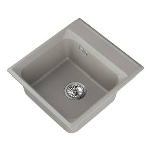 Мойка кухонная Point Мисти 46 PN3011AL серый