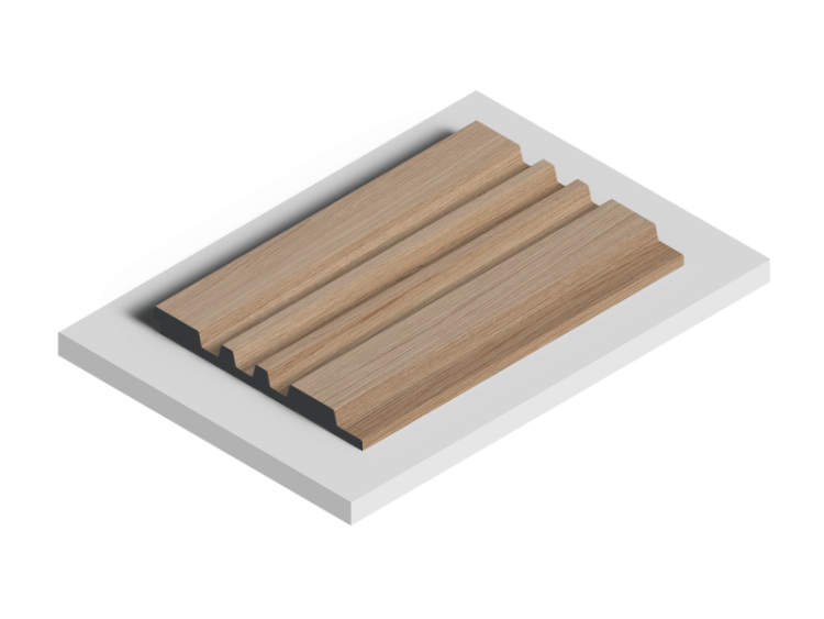 Декоративная панель Hiwood LV121 BR417 270x1.2x12