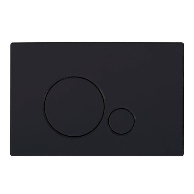 Кнопка смыва BelBagno Sfera BB017-SR-NERO.M черный матовый Tocco Morbido
