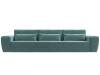Прямой диван Лига Диванов Лига-008 Long 119000 бирюзовый фото 2
