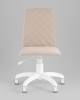 Кресло офисное Stool Group Кристенсен fb-christensen-office-wh-vl-04 Бежевый/Белый фото 3