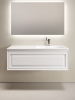 Тумба под раковину Sancos Very VR120RW правая, c одним ящиком, Bianco, 119.5x44.5x40.6 фото 4