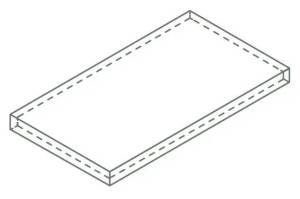 Ступень Italon Фоссил X2 620070003060 Блэк Левый 33x120