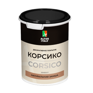 Декоративное покрытие с эффектом замши Silk Plaster AlterItaly Corsico 2.2 л