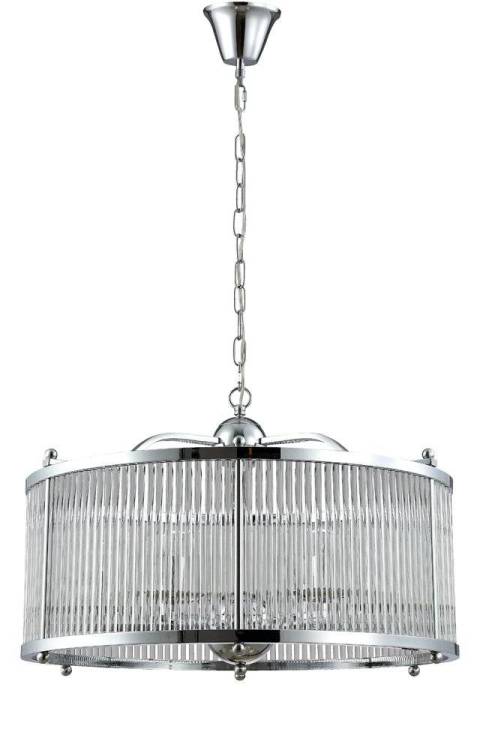 Люстра Crystal Lux Tadeo Sp6 D600 Chrome/Transparente
