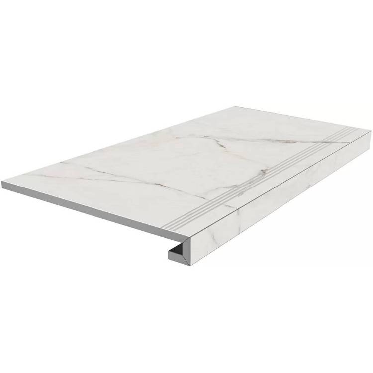 Ступень Kerama Marazzi Монте Тиберио SG850092R/GCF Клееная Бежевый Светлый Лаппатированный 33x80