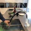 Смеситель для кухни Clever Chef 99733 белый, с гибким изливом фото 5