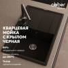 Мойка кухонная Abber Quarz AQ2904B черная, 51x78 фото 2