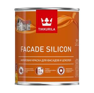 TIKKURILA FACADE SILICON краска силикон модифицированная для фасадов, глубокоматовая, база C (9л)