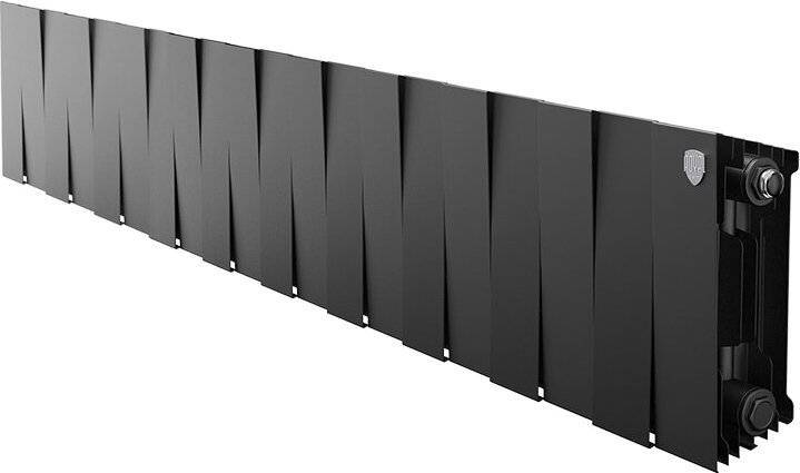 Радиатор биметаллический Royal Thermo Piano Forte 200 noir sable, 20 секций