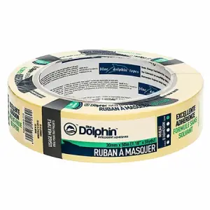 BLUE DOLPHIN 01-7-12 ST627 (Y) лента малярная, 3 дня, ширина 25 мм (50м)