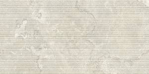 Керамогранит Italgraniti Dorset DR01BAR Bianco Cross Cut Ribbed SQ. 60x120