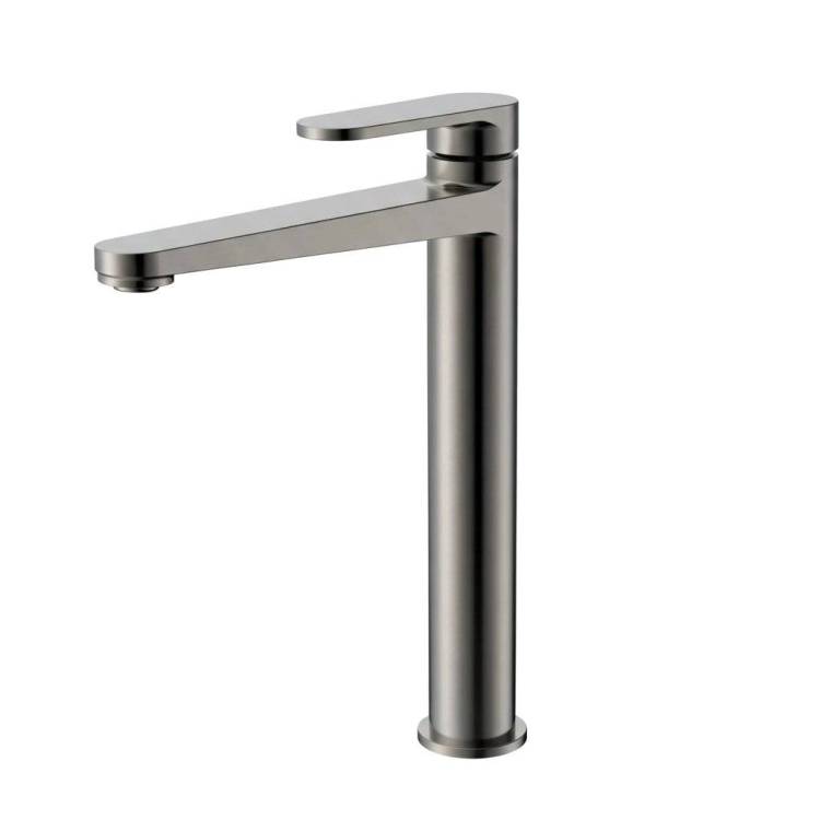 Смеситель для раковины AQUAme Novara AQM6914GM высокий, металл