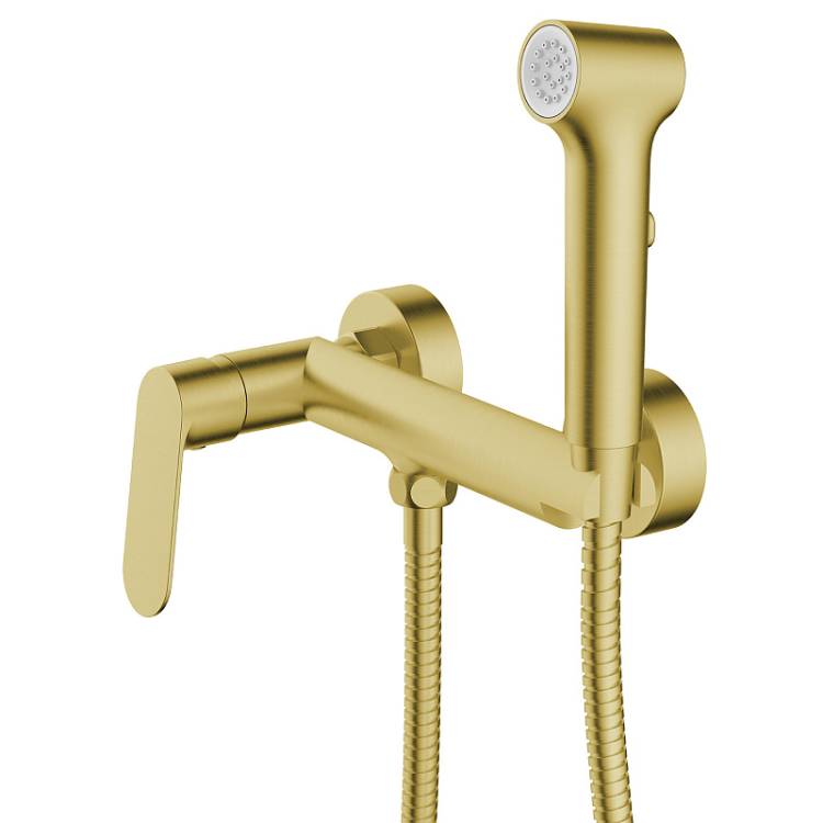 Гигиенический душ Azario Alanti AZ-K2532MG золото матовое