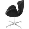Кресло Bradex Home Swan Style Chair FR 0650 графит/искусственная замша фото 3