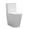 Унитаз-компакт Comforty CF41273S, сиденье микролифт, белый глянец