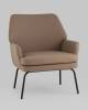 Кресло Stool Group Харви QH-8312K XC309-16 brown капучино, экокожа фото 2