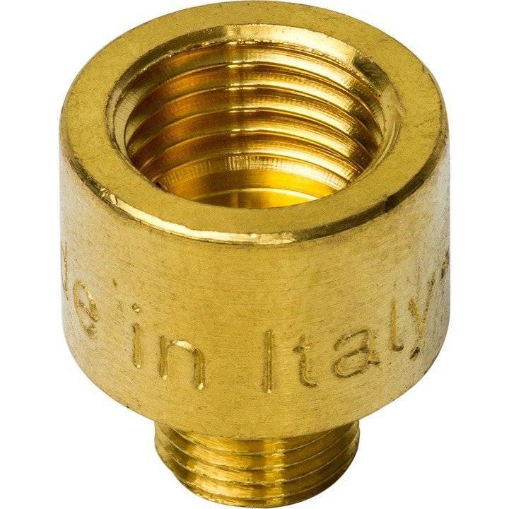 Переходник Stout из латуни, внутренняя-наружная резьба 3/8X1/4